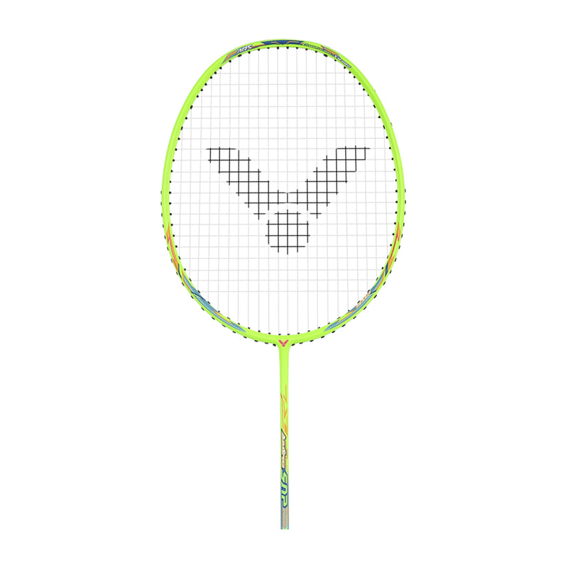 Victor Auraspeed SNP Badminton Racket (Lime Green) 2