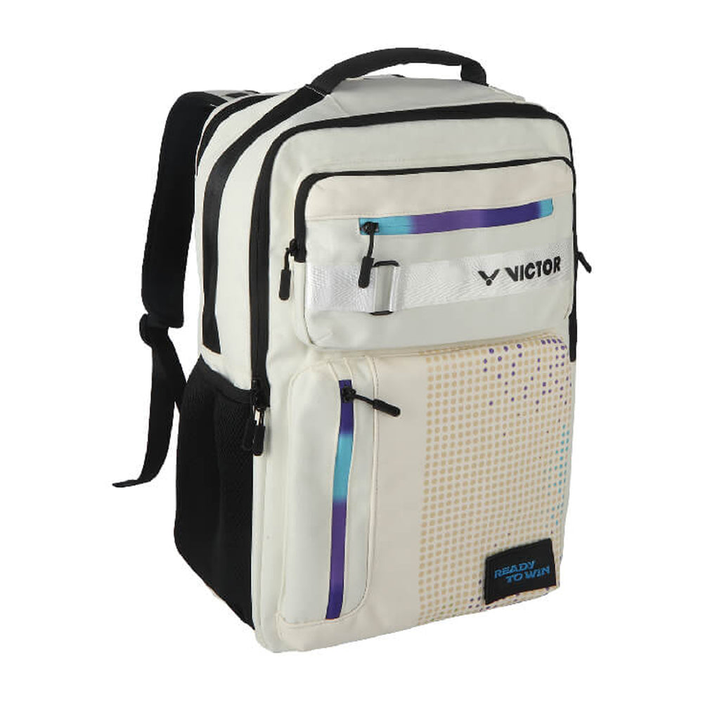 Victor Backpack BR5017 - Cream (with Shoes Compartment)