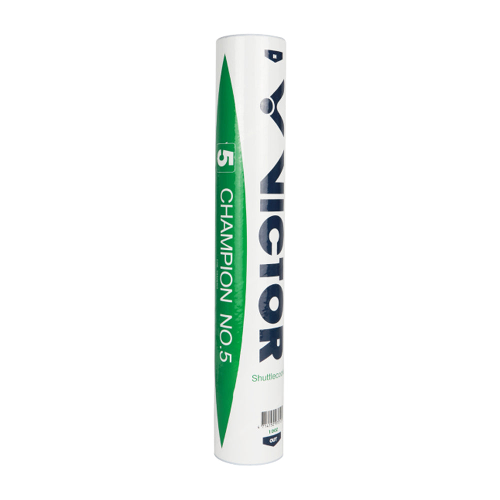Victor Champion 5 Badminton Feather Shuttlecock (Speed 77)