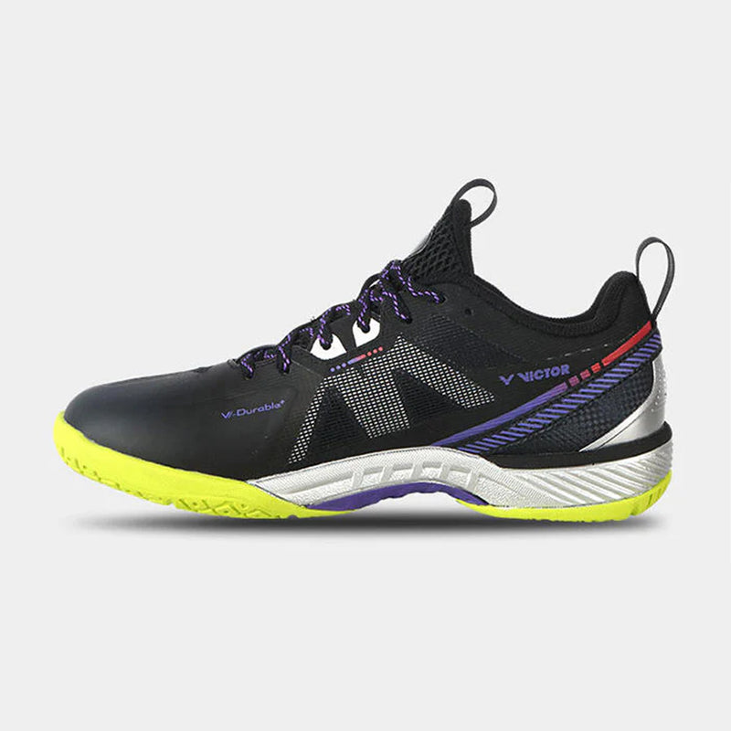 Victor S82 III Professional Badminton Shoes (Black) 2
