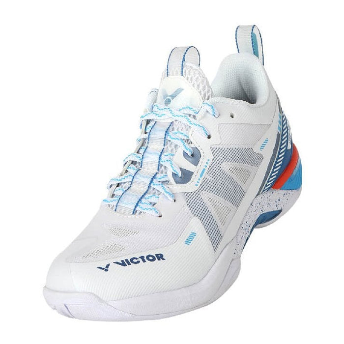 Victor S82 III Professional Badminton Shoes (White) 1