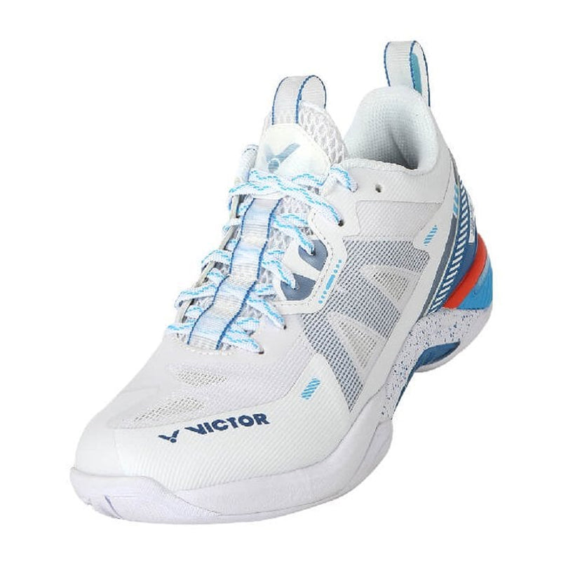 Victor S82 III Professional Badminton Shoes (White) 1