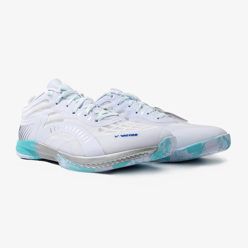 Victor S99 Elite Badminton Shoes (White) 2