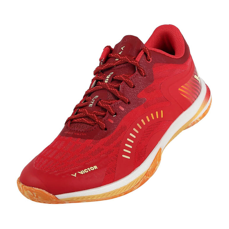 Victor S99 Elite Badminton Shoes (Red) 1