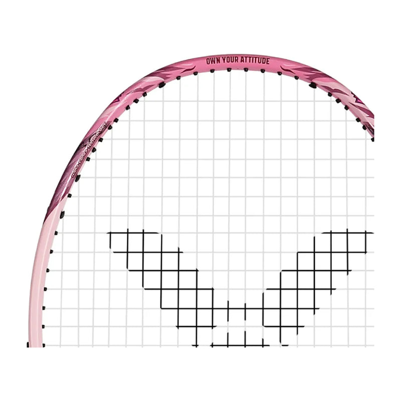 Victor Thruster Ryuga Metallic Badminton Racket Capsule Collection (Flamingo Pink) 3