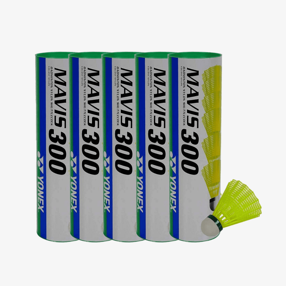 Yonex Mavis 300 Badminton Nylon Shuttlecock (Pack of 5)
