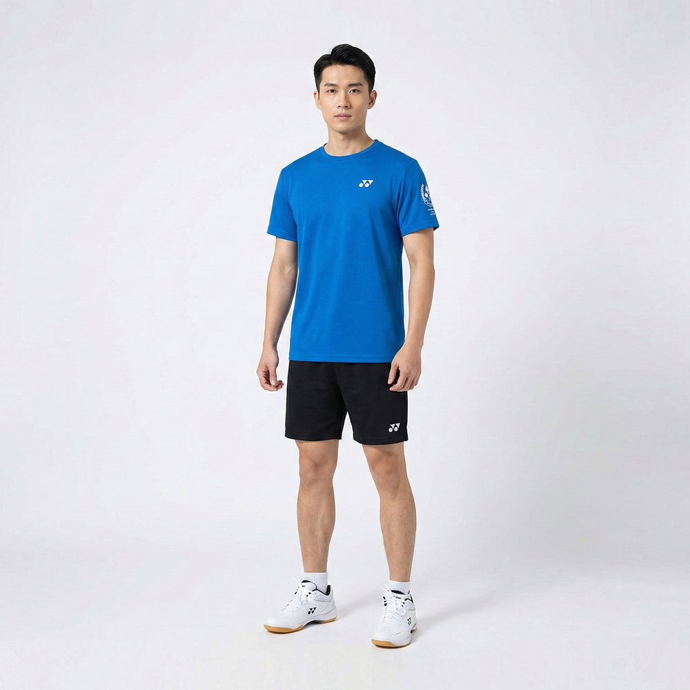Yonex 2620 Men Round Next Badminton Tshirt (Imperial Blue)