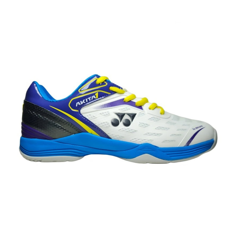 Yonex Akita Badminton Shoes (White/Midnight Obsidiant) 2