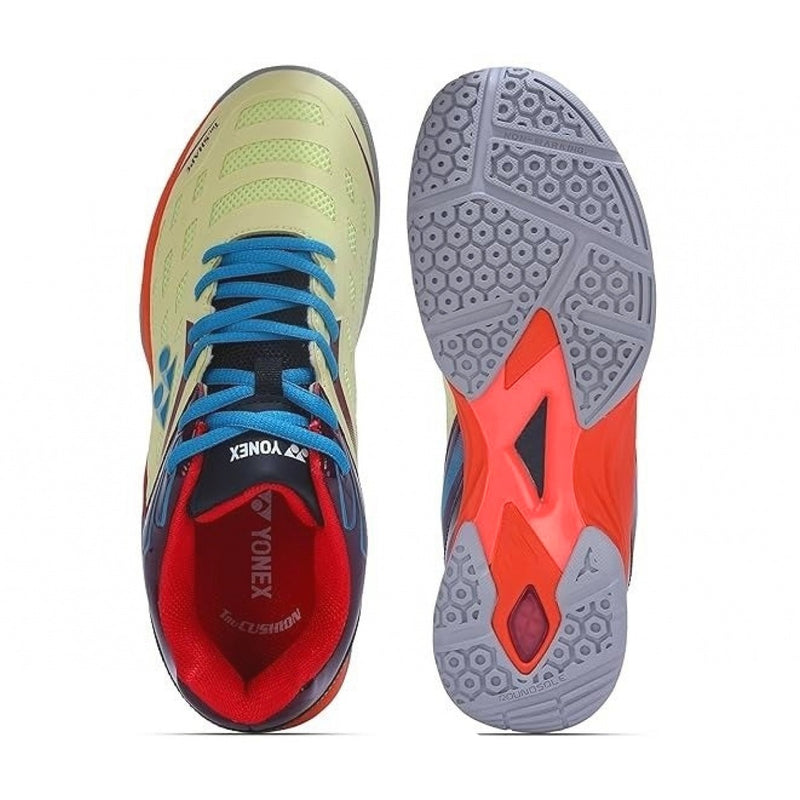 Yonex Akita Badminton Shoes (Volt/Pine Green) 4