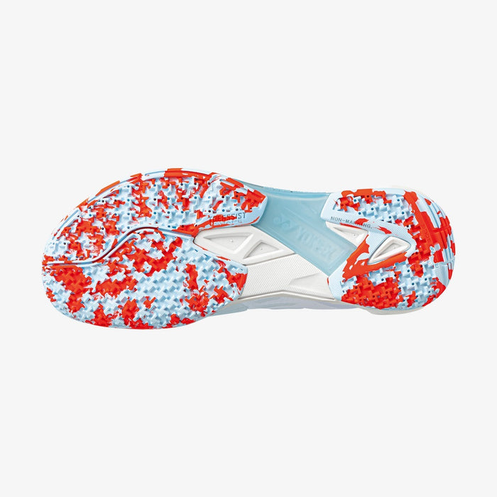 Yonex Power Cushion SHB Cascade Drive Badminton Shoes (White/Water Blue) 5