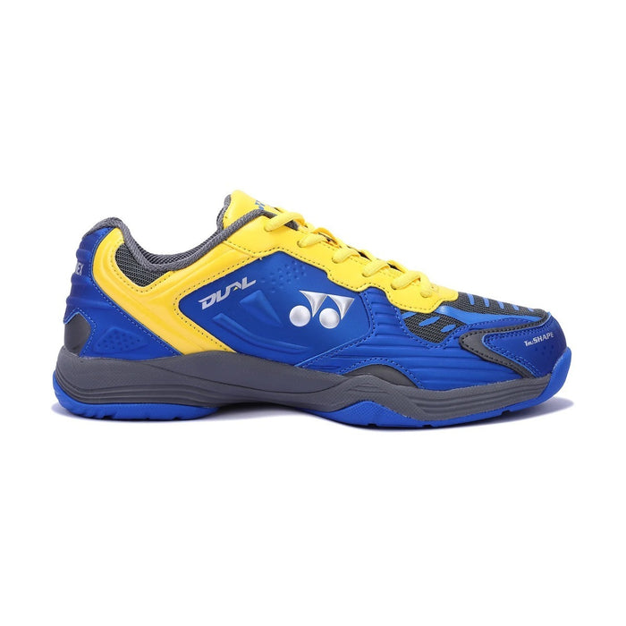 Yonex Dual Badminton Shoes (Gun Metal/Cobalt/Honey Gold) 2