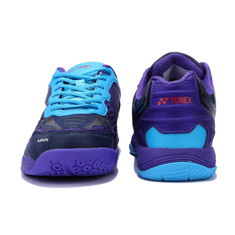 Yonex Dual Badminton Shoes (Blue Ribbon/Ultra Violet/Aqua Blue) 4