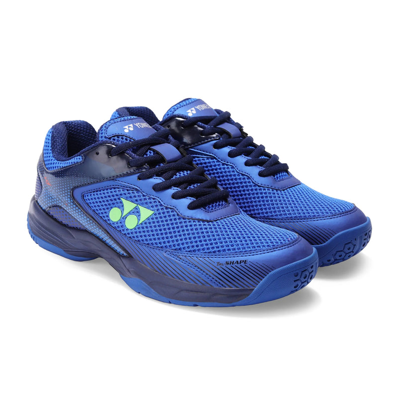 Yonex HY Ultra Badminton Shoes (Hyper Blue/Lime) 3