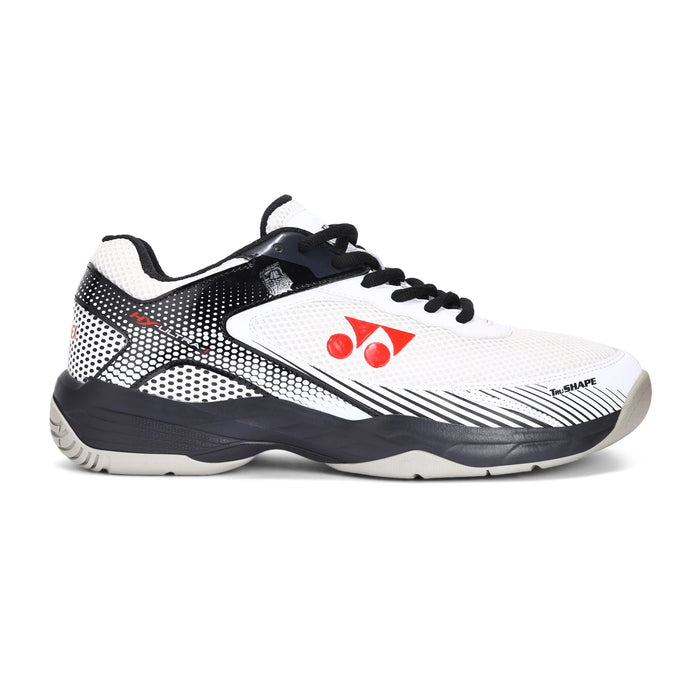 Yonex HY Ultra Badminton Shoes (White/Black) 1
