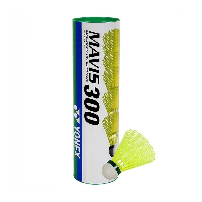 Yonex Mavis 300 Badminton Nylon Shuttlecock (Green Cap) 1