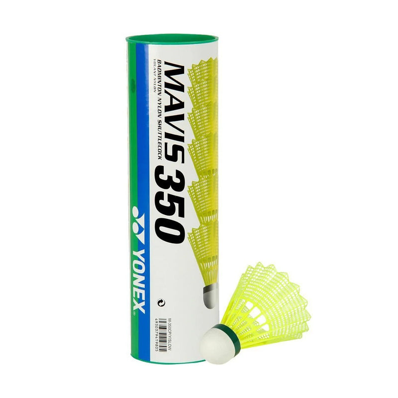 Yonex Mavis 350 Badminton Nylon Shuttlecock (Green Cap) 1