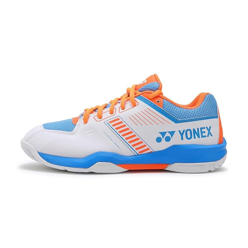 Yonex Power Cushion SHB Strider Flow Badminton Shoes (White/Sky Blue) 2