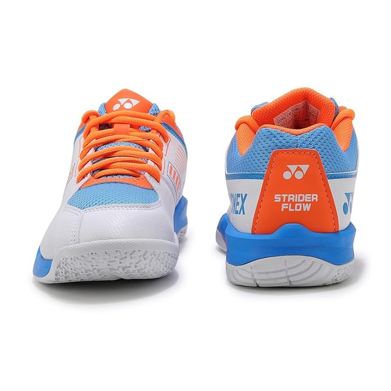 Yonex Power Cushion SHB Strider Flow Badminton Shoes (White/Sky Blue) 4