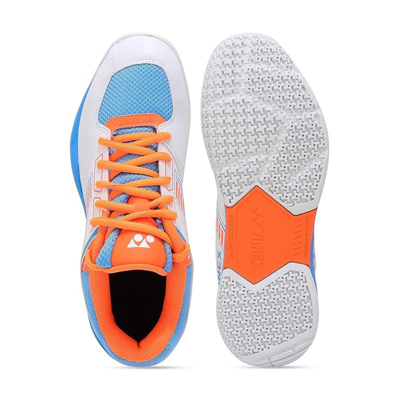 Yonex Power Cushion SHB Strider Flow Badminton Shoes (White/Sky Blue) 6