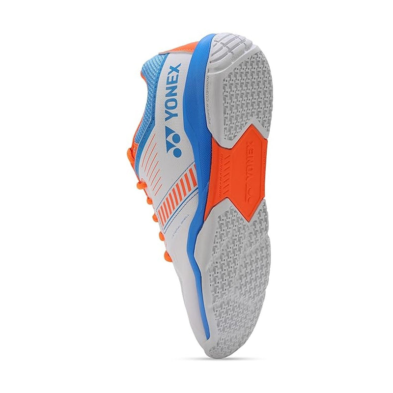 Yonex Power Cushion SHB Strider Flow Badminton Shoes (White/Sky Blue) 5