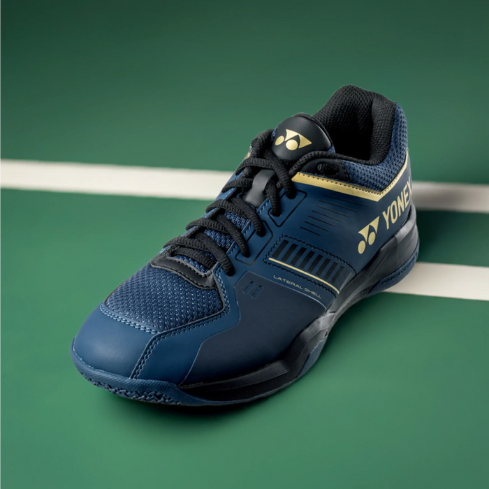 Yonex Power Cushion SHB Strider Flow Wide Badminton Shoes (Navy Blue) 1