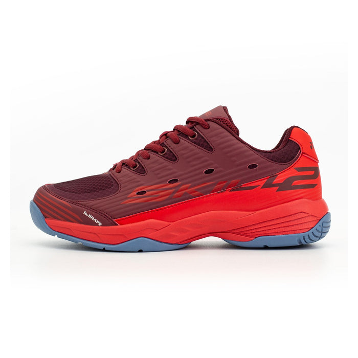 Yonex Tour Skill 2 Badminton Shoes (Cabernet/Flame Scarlet/Mountain Spring) 1