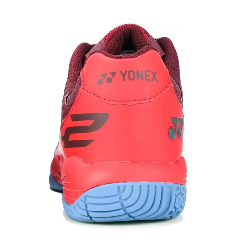 Yonex Tour Skill 2 Badminton Shoes (Cabernet/Flame Scarlet/Mountain Spring) 4