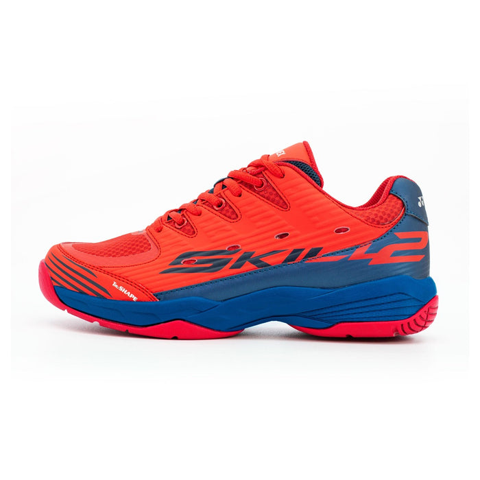 Yonex Tour Skill 2 Badminton Shoes (Poppy Red/Cobalt) 1