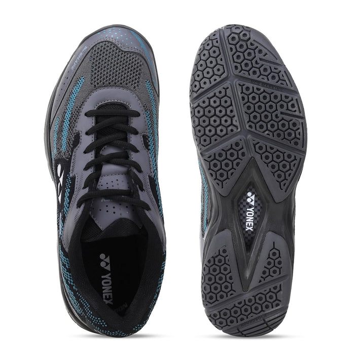 Yonex V200i Badminton Shoes (Cyan/Black) 4
