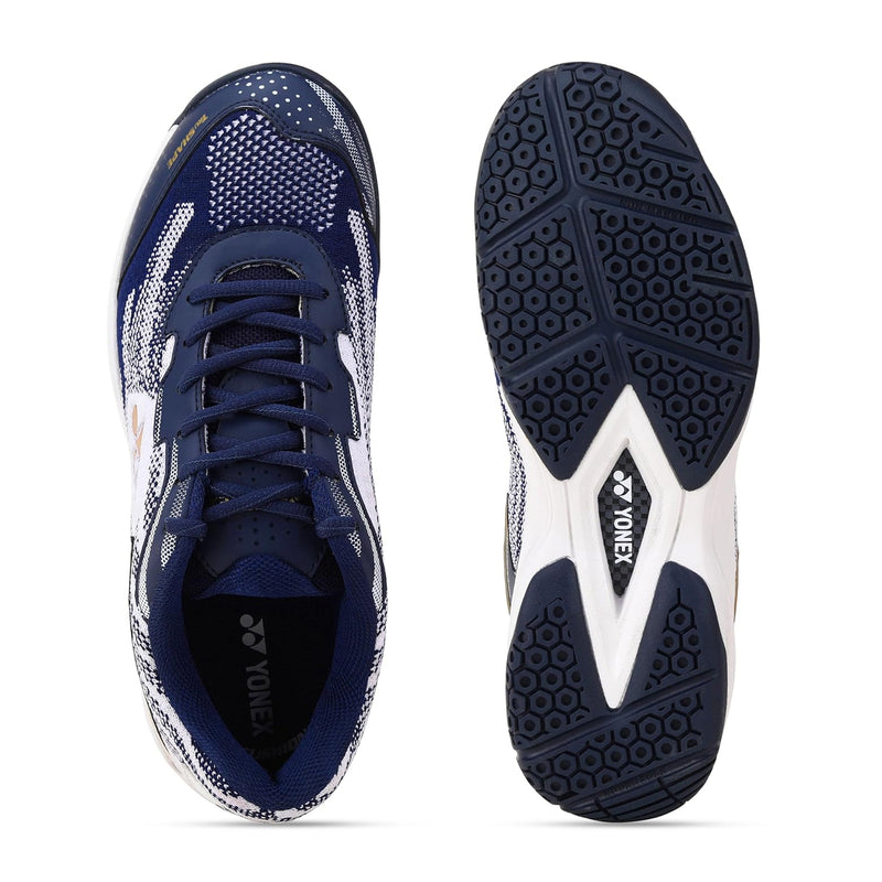Yonex V200i Badminton Shoes (Indigo Marine/White) 4