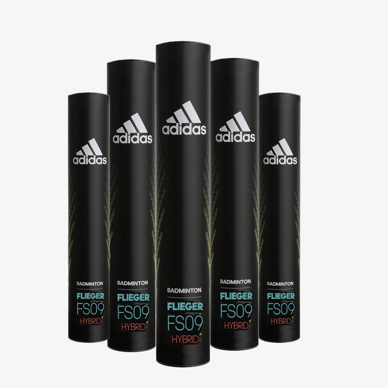 ADIDAS FS09 Hybrid Feather Badminton Shuttlecock (Speed 77) (Pack of 5) 1
