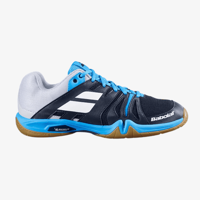 Babolat Shadow Team Badminton Shoes (Black/Blue) 2