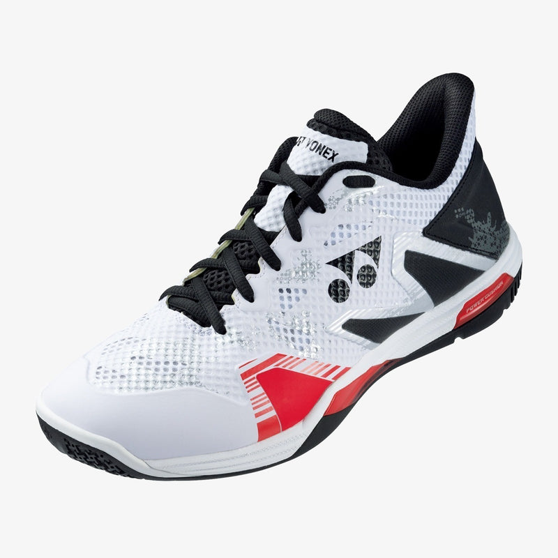 YONEX Power Cushion Eclipsion Z3 Wide Badminton Shoes (White/Black) 1