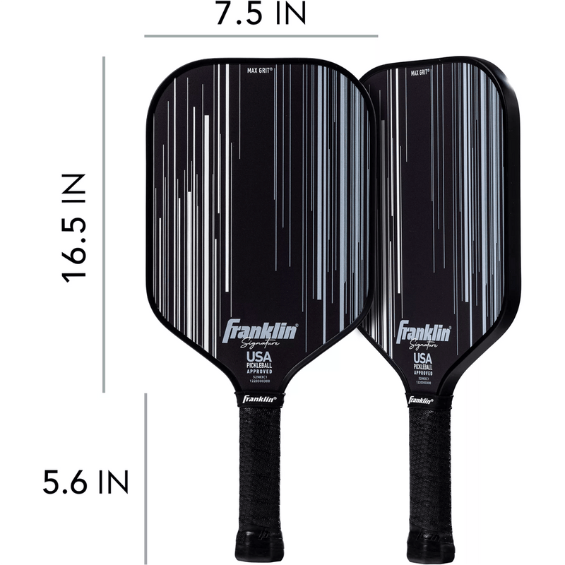 Franklin Signature Pro Pickleball Paddle (Black) - 13 mm 4