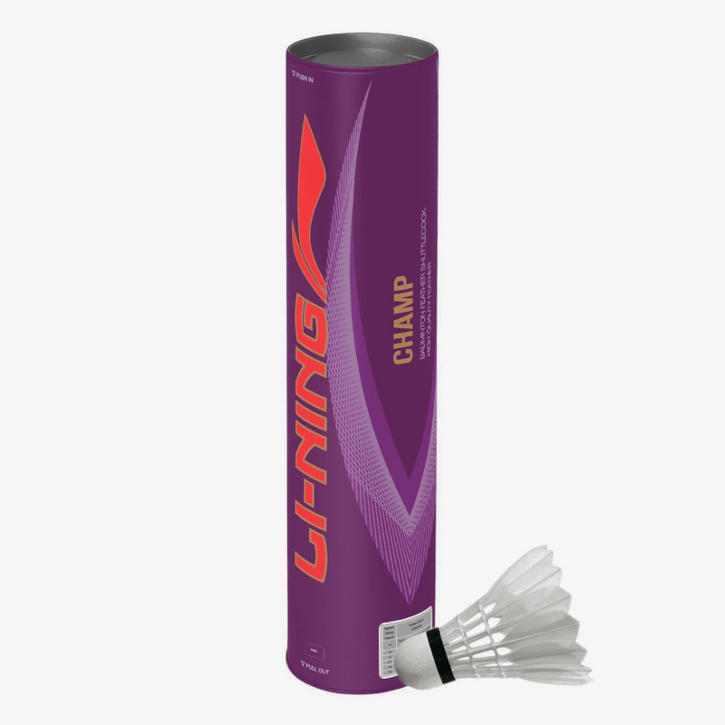 Li-Ning Champ Badminton Feather Shuttlecock (Speed 76) 1