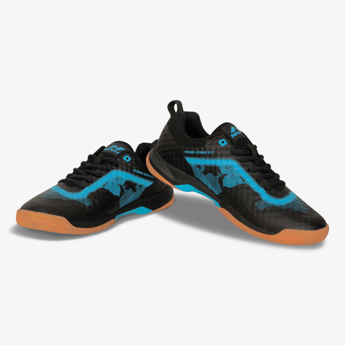 Nivia Powerstrike 3.0 Badminton Shoes for Men (Black) 5