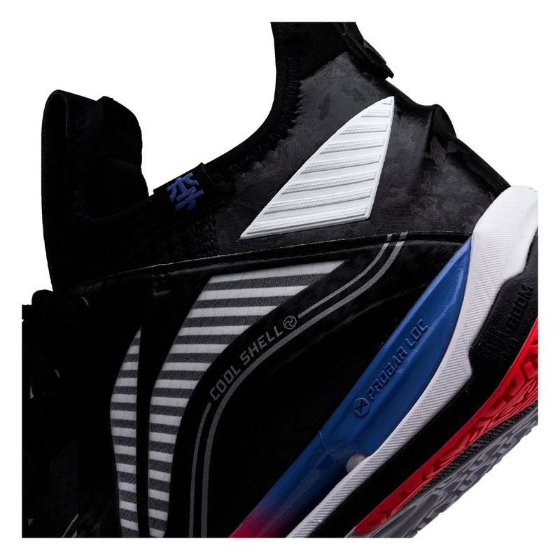 Li-Ning Saga II Pro Badminton Shoes (Black/White) 5