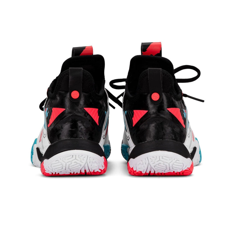 Li-Ning Saga II Pro Badminton Shoes (White/Black) 3