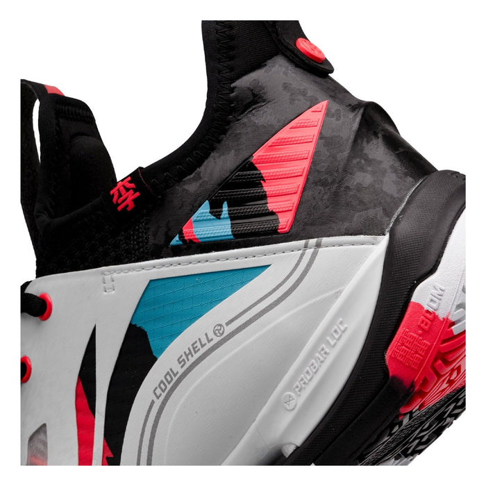 Li-Ning Saga II Pro Badminton Shoes (White/Black) 4