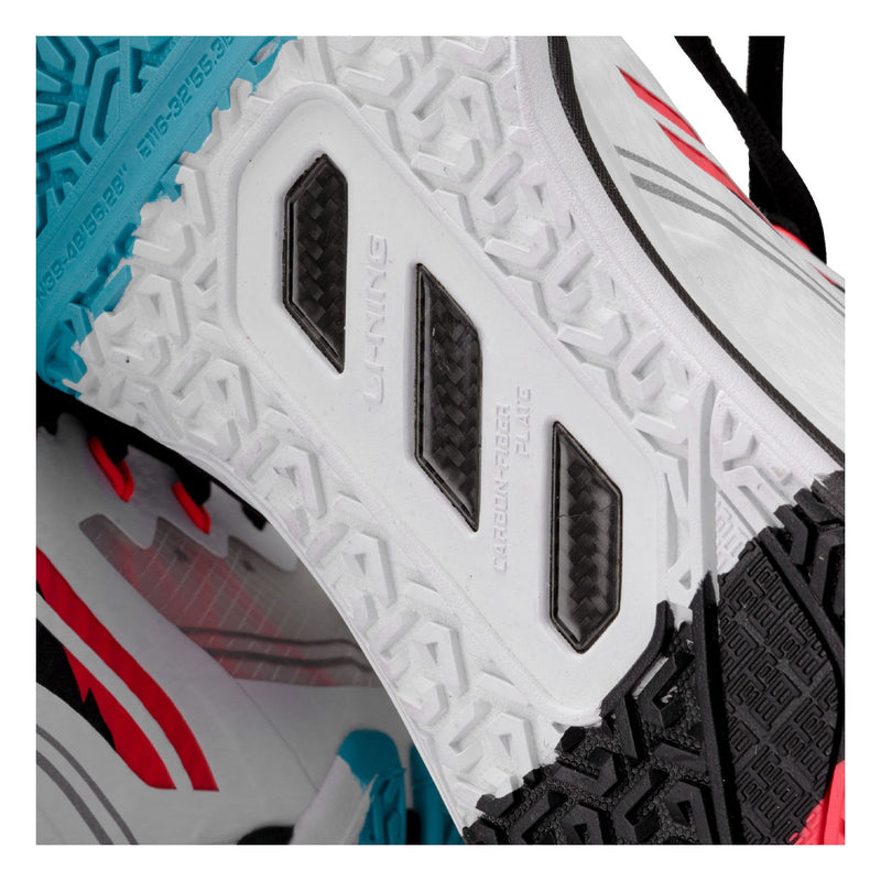 Li-Ning Saga II Pro Badminton Shoes (White/Black) 6