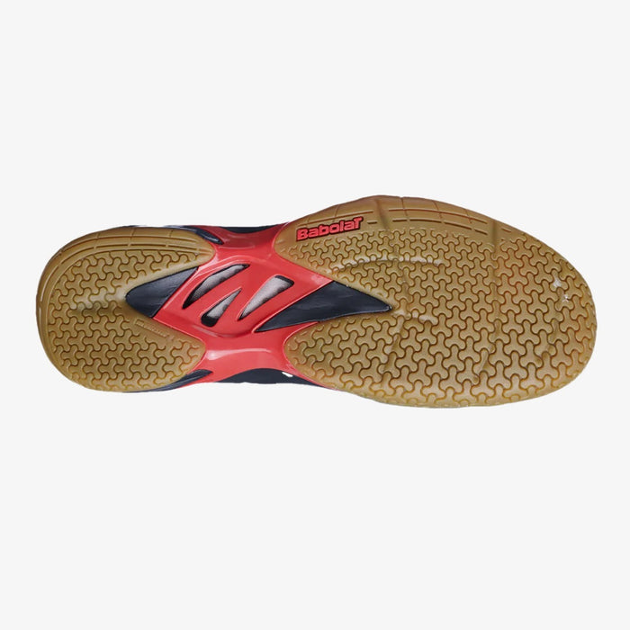 Babolat Shadow Spirit Badminton Shoes (Black/Tomato Red) 5