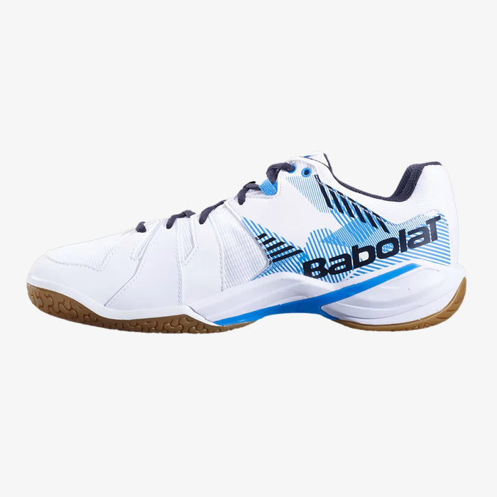 Babolat Shadow Spirit Badminton Shoes (White/Black) 2