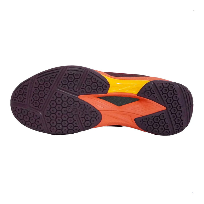 YONEX Tokyo Ultima Badminton Shoes for Men (Fig/Greanadine/Honey Gold) 3