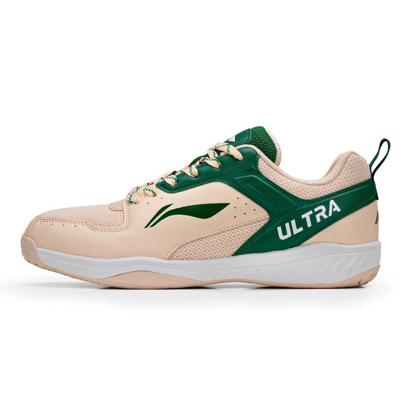 Li-Ning Ultra Speed Badminton Shoes (Novelle Peach/Green) 1