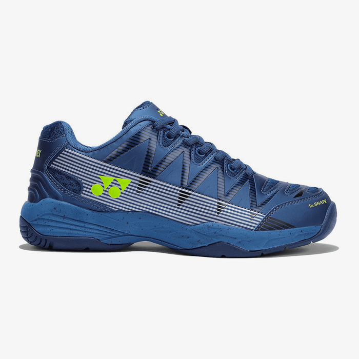 YONEX Dominant Badminton Shoes (Blue/ Silver/ Volt) 1