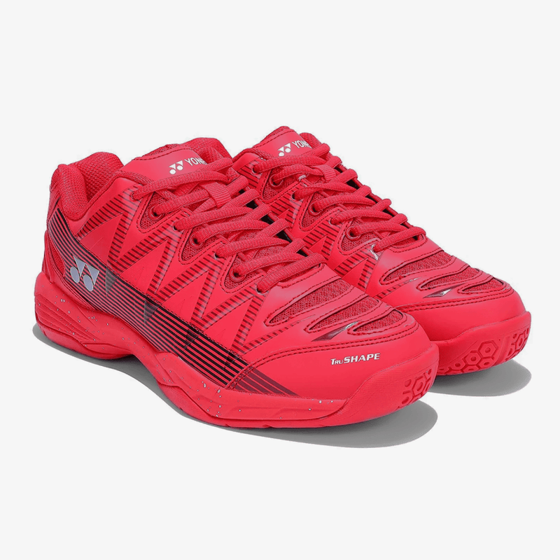 YONEX Dominant Badminton Shoes (Warm Red/ Black) 3