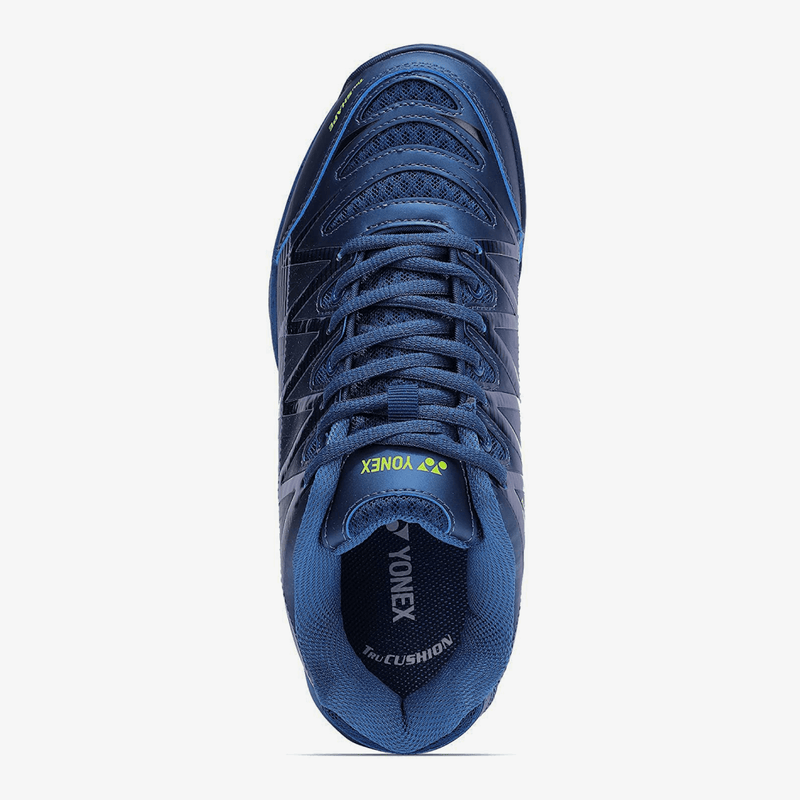 YONEX Dominant Badminton Shoes (Blue/ Silver/ Volt) 3