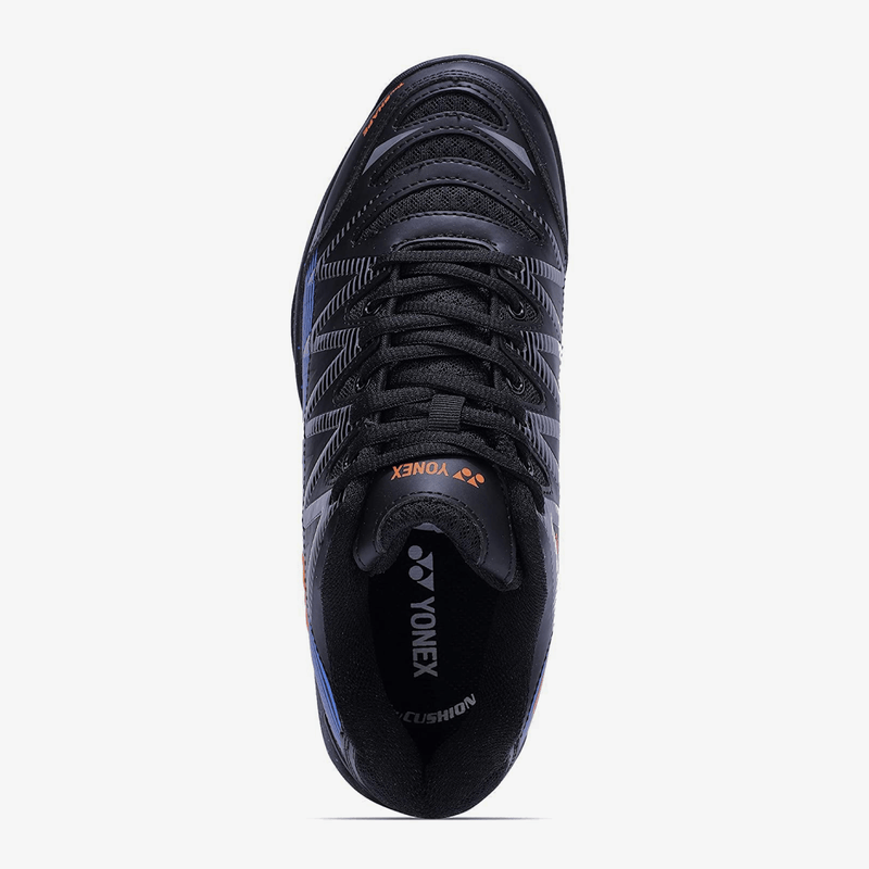 YONEX Dominant Badminton Shoes (Black/ Blue/ Orange) 5
