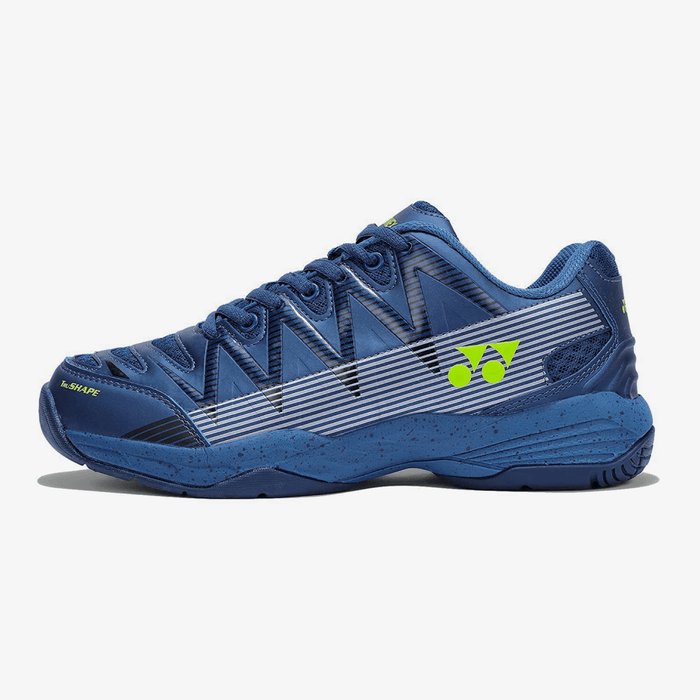 YONEX Dominant Badminton Shoes (Blue/ Silver/ Volt) 7