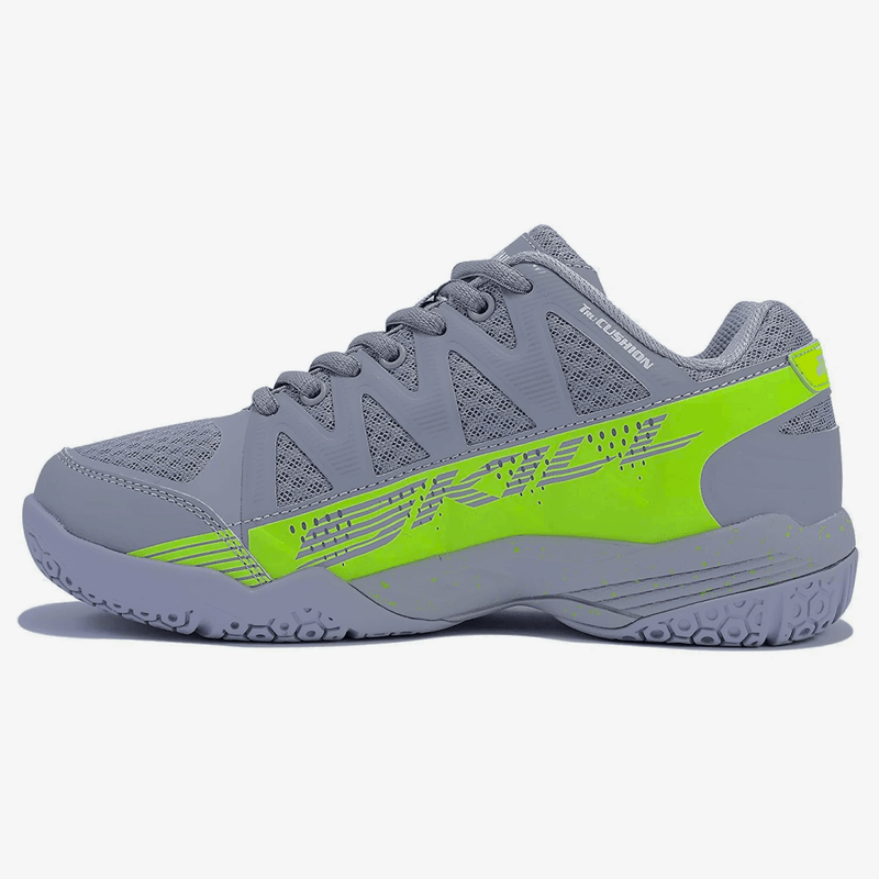 YONEX Skill Badminton Shoes (Space Grey/ Neon Volt) 1